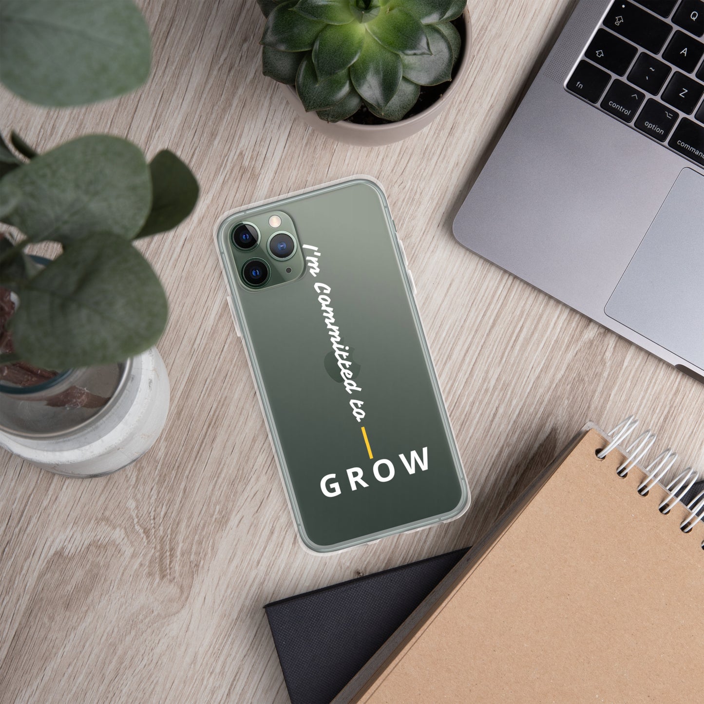 COMMITTED TO GROW iPhone Case