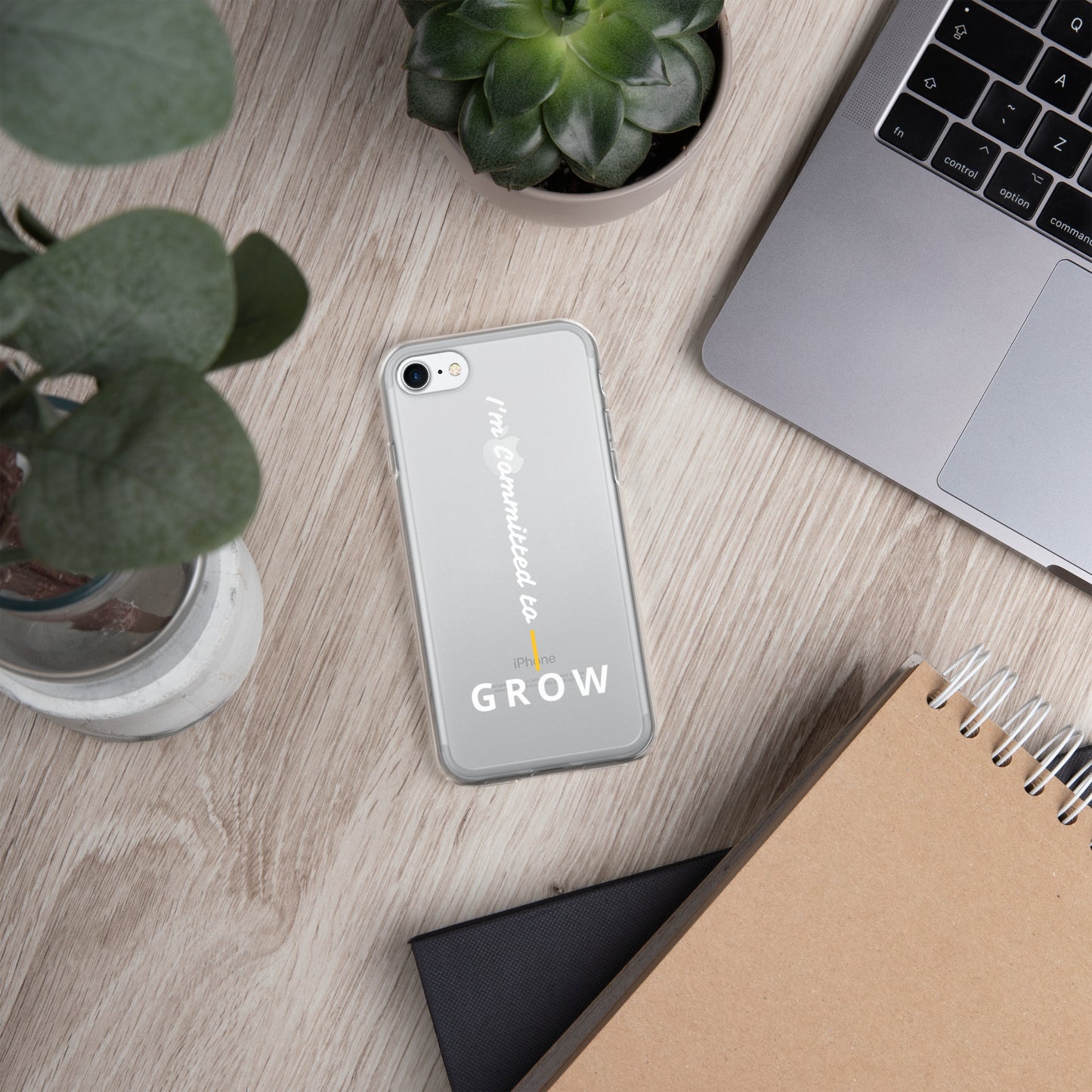 COMMITTED TO GROW iPhone Case