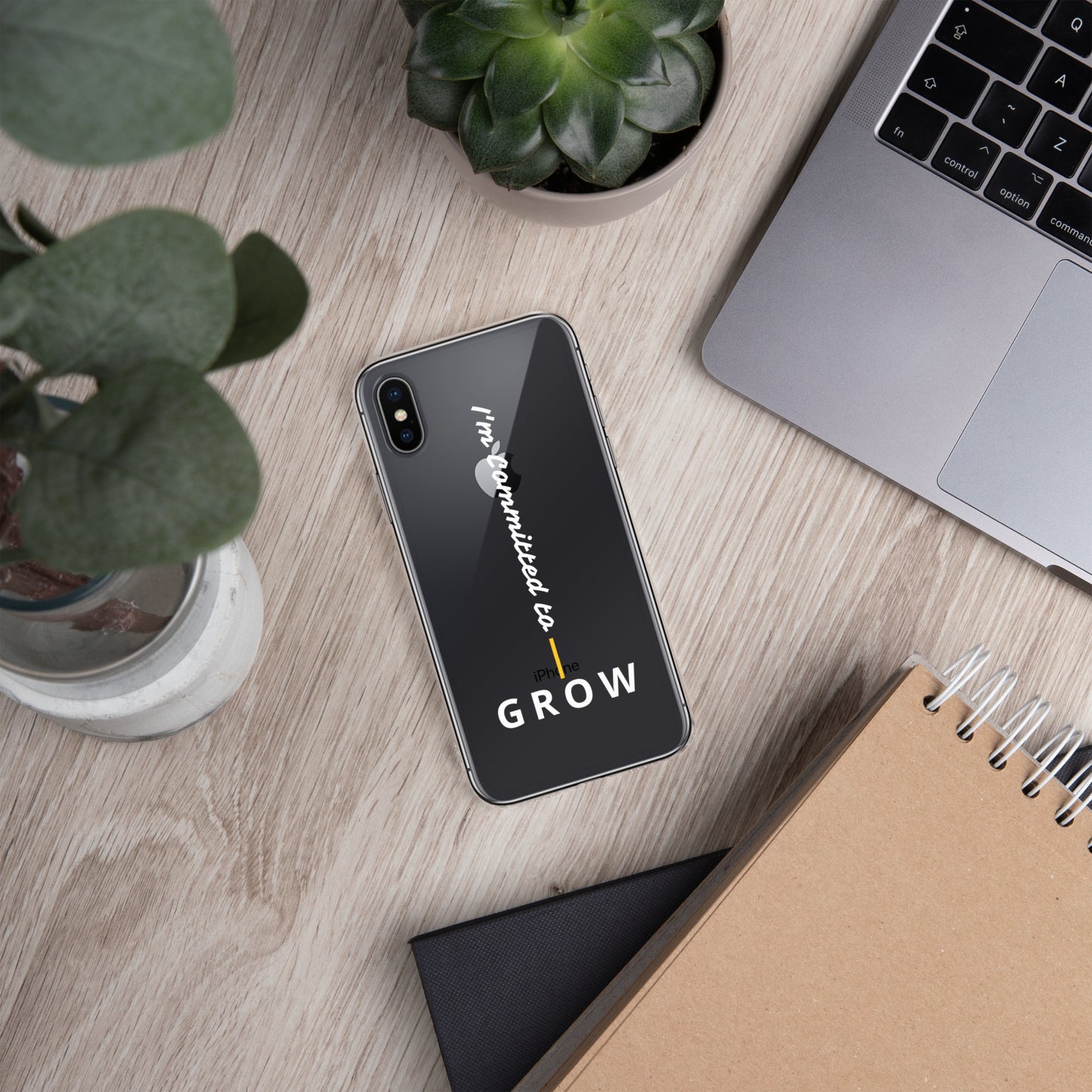 COMMITTED TO GROW iPhone Case