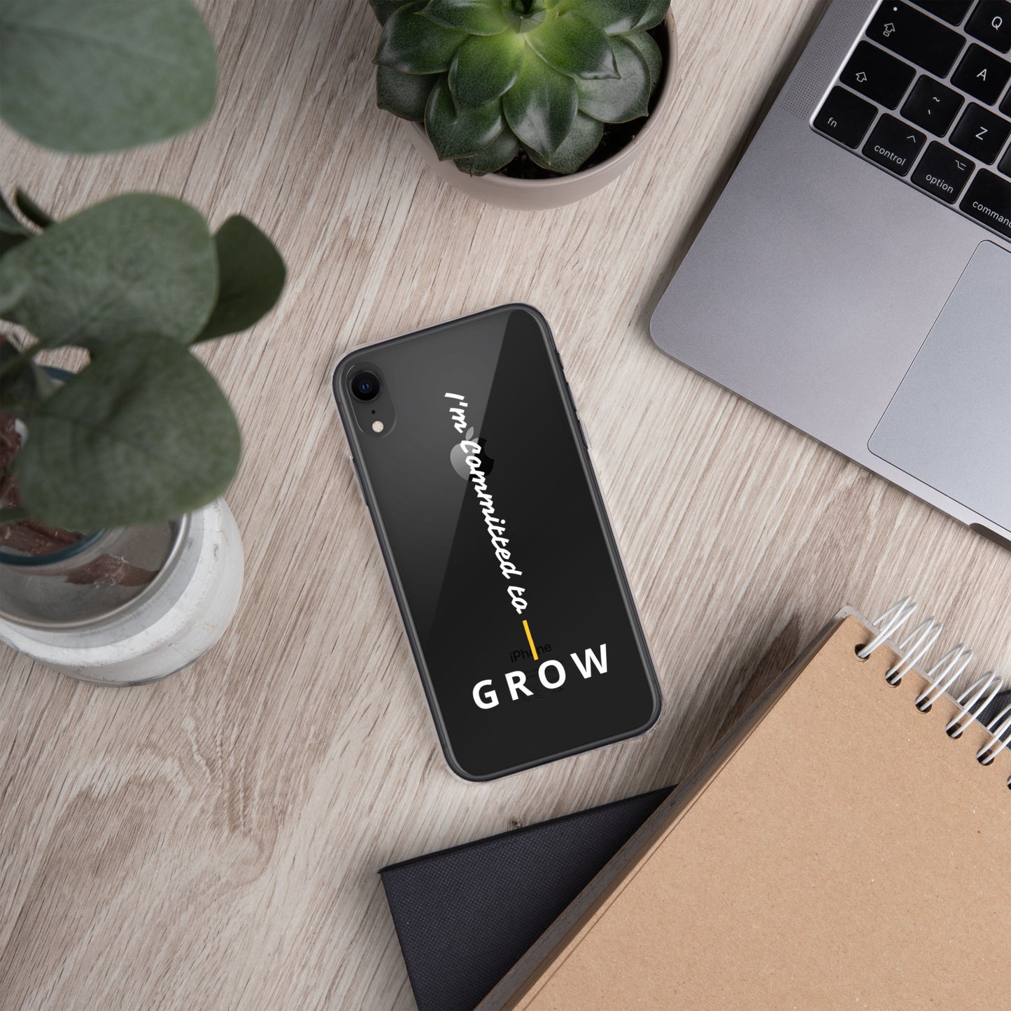 COMMITTED TO GROW iPhone Case