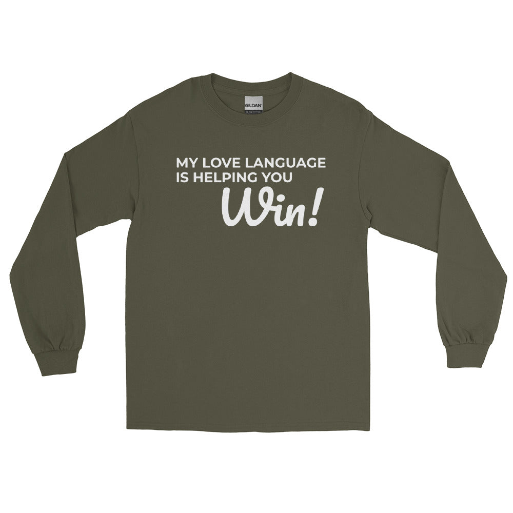 HELPING YOU WIN Long Sleeve Shirt